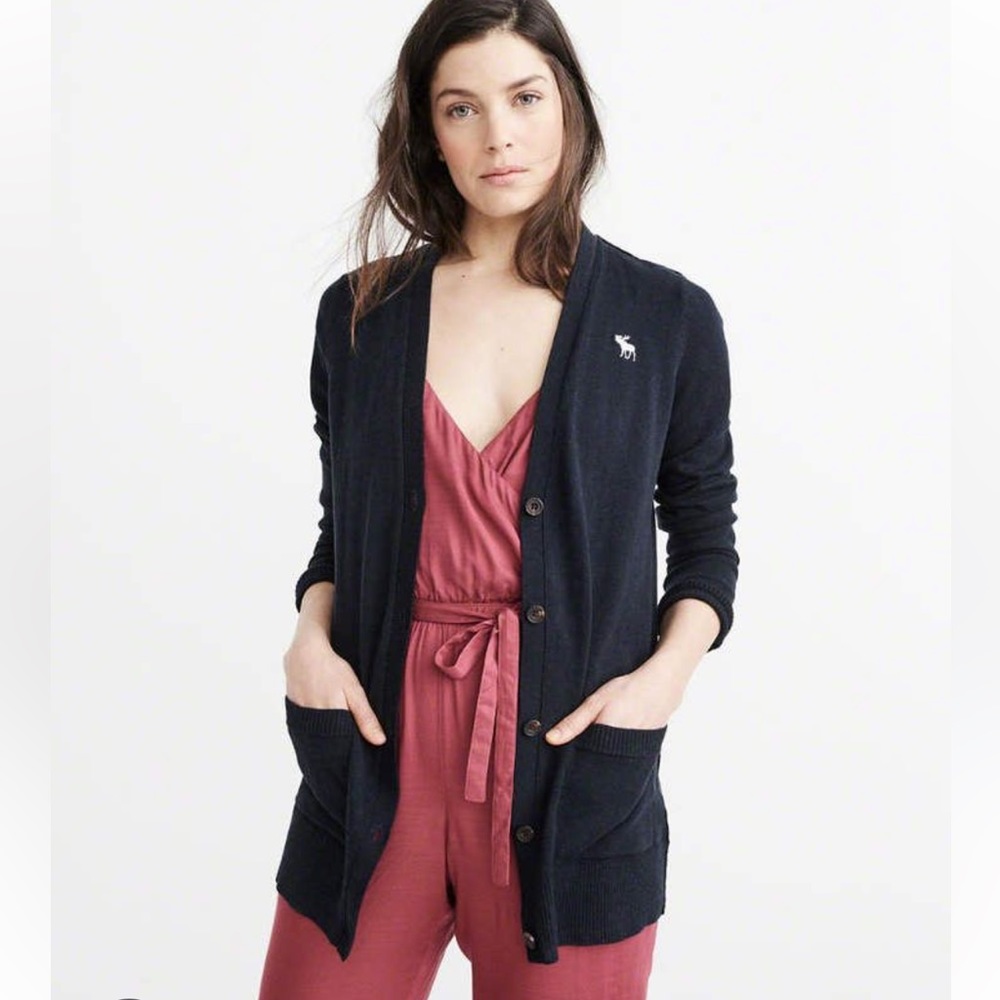 Abercrombie and Fitch Icon Boyfriend Cardigan